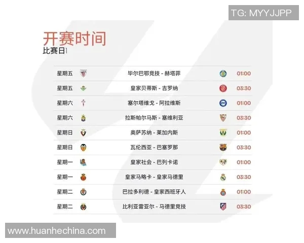 西甲联赛最新赛程表公布与观赛建议